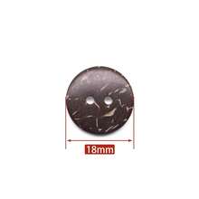 30入/包 新款 10mm/11mm/12mm/15mm/18mm/20mm/25mm 天然色椰子縫製鈕扣 2孔鈕扣 衣物剪貼簿縫製配件 DIY - 30 pcs - 查看 9