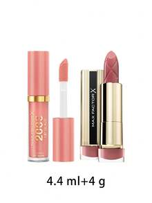 Max Factor [Bundle] 2000 Calorie Lip Glaze 060 Favourite Song 4.4 Ml + Colour Elixir Lipstick 015 Nude Rose 4 G - 060 Favourite Song+015 Nude Rose - View 2