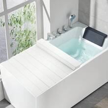 Foldable Bath Cover PVC Replacement Hot Tub Cover Spa Lids 31.5*5.91*5.91 Inch - Default - View 7