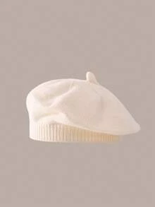 Candy Color Versatile Knitted Beret, Cute Children's Beret - Artist Hat, Suitable For Children Aged 6 To 36 Months - Multicolor - View 10
