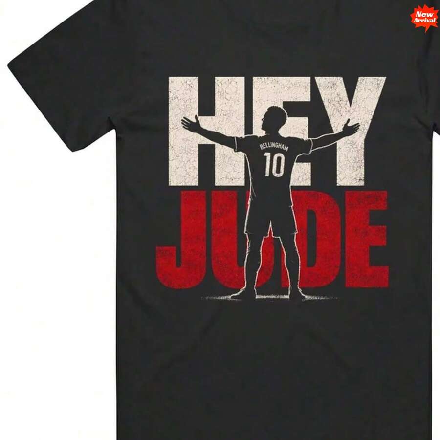 T-shirt Jude Bellingham Hey Jude England Football Fan V10, Espanha ...