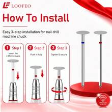 2pcs T-Shaped Diamond Drill Bits 3/32" Shank, Diamond Abrasive Nail Drill Bits For Acrylic Gel Nail Sidewall Trimming And Shaping, Salon And Home Use - Multicolor - View 8