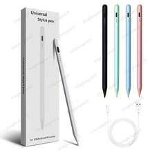 Stylus pen ini kompatibel dengan iPad dan ponsel/tablet Android, memberikan pengalaman menulis yang lancar, pengisian daya cepat, dan presisi/sensitivitas tinggi. Stylus ini juga kompatibel dengan tablet iOS dan 95% perangkat layar sentuh di pasaran. (Set standar termasuk dua ujung pengganti dan satu kabel pengisi daya Type-C). Cocok untuk pembelajaran, bisnis, dan permainan, stylus ini dapat memberikan pengalaman menulis yang lancar. - MultiWarna - View 2