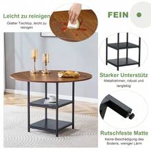 Dining Tables - Brown - View 6