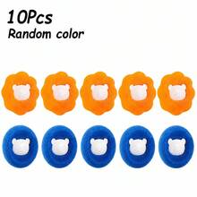 20pcs/10pcs Reusable Pet Hair Remover Laundry Balls, High-Density Sponge & Soft Rubber Material, Wool-Like Sticky Surface, Cute Animal Pattern, Anti-Tangle Design, Removes Cat/Dog Hair & Lint From Clothes, Washing Machine, Dryer, Pet Owner Gift - Multiple Styles - View 15