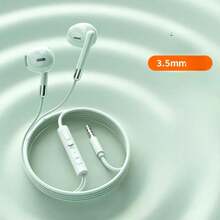 Earphone Berkabel, Headphone Gaya Jalanan, Dengan Mikrofon untuk Panggilan, Cocok untuk Olahraga, Lompat Tali, Latihan, Teman Perjalanan, Pilihan Utama untuk Hadiah, Hadiah Premium - View 4