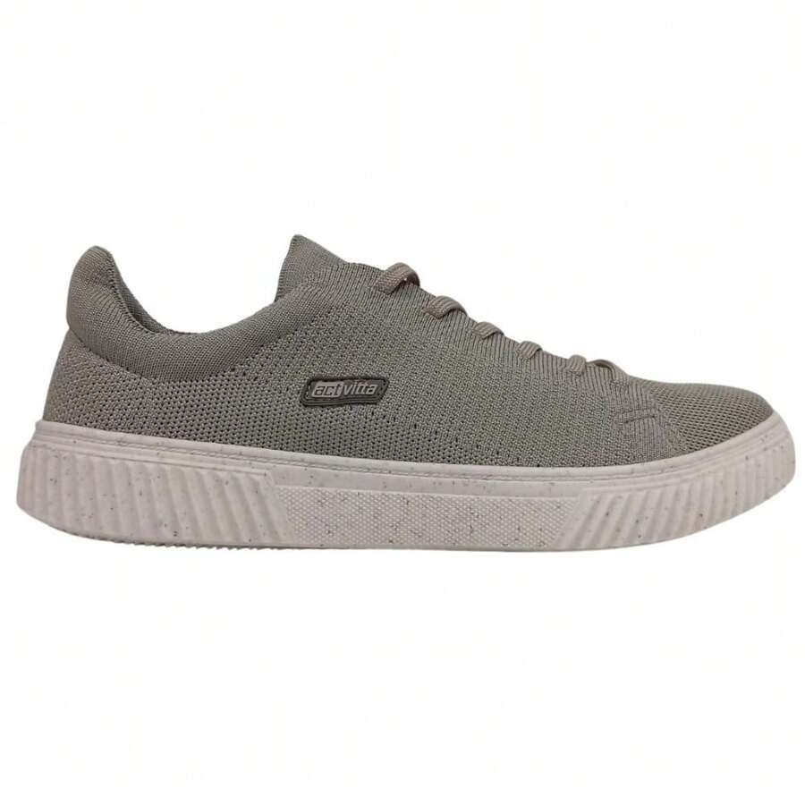 TÊNIS ACTVITTA CALCE FÁCIL REF: 4916.523 MASCULINO - Cinza Claro - Visão 1