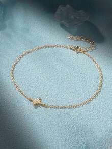 1pc S925 Sterling Silver Minimalist Elegant Design Micro-Inlaid Zirconia Eight-Pointed Star Bracelet, Women's European And American Style Niche Fashion Versatile Ins Style Artistic Cool High-End Adjustable Hand Jewelry, Exquisite Gift - Eight-pointed Star - View 4