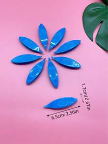 9pcs Colorful Small Eye Shuttle, Handmade Weaving Practical Tool, Suitable For Handmade Lace Knitting, Lace Accessory DIY Making, Easy To Operate For Beginners, Essential Knitting Accessory For Handmade Creation - Small Phoenix Eye Shuttle - View 18