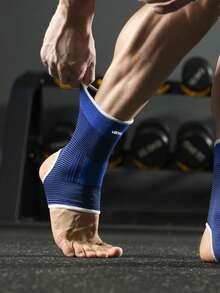 2 Pairs Ankle Support Sleeves, Elastic Fit For Ankle Stability And Sprain Prevention, Breathable And Non-Stuffy, Suitable For Basketball, Football, Volleyball, Running And Fitness - Multicolor - View 1