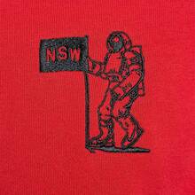 Nike Club Men's Astronaut Embroidered Hoodie Logo Letter Fashion Back Planet Graphic Print Loose Fit Sports Sweatshirt Red - Red - View 7
