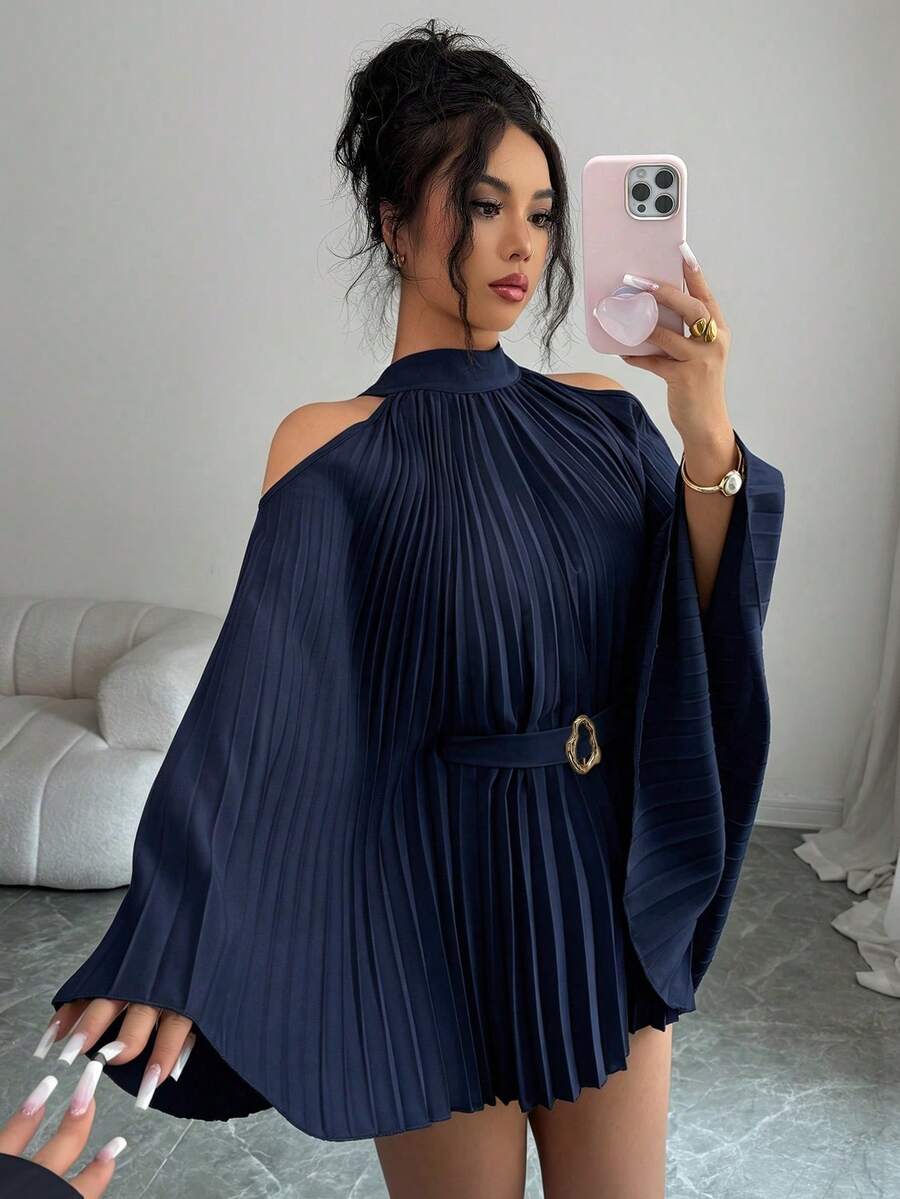 Women Blouses & Shirts - 海軍藍 - 查看 1