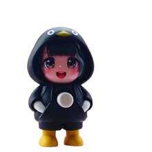 1pc/ Gugu Gaga Face-Changing Doll Figure Doll Pendant Cute Keychain Cartoon Ornament - Multicolor - View 5