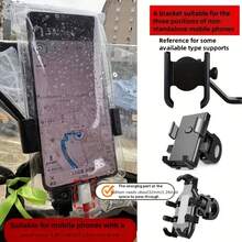 Bicycle Rider Phone Rain Cover - Touchscreen Phone Bag, Essential For Rainy Day Cycling, High Cost-Performance Phone Bag, Rechargeable Rain Bag, Suitable For Cycling, Rainy Days, Outdoor Activities, Bicycle Bag, Fashionable Design, Secure Fit, Essential For Cycling Enthusiasts (No Electronic Devices Included) - Clear - View 3