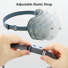 Hailicare Rechargeable Heated Eye Mask, 4-Level Smart Temperature Control, Ultra-Soft Flannel Light-Blocking Eye Mask, Washable Outer Cover, Relieves Eye Fatigue, Lightweight And Portable, Essential For Office, Travel And Home - View 7