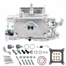 650 CFM Carburetor Carb BR-67277 For 4150 Model Diecast Carby Manual Choke - Silver - View 5