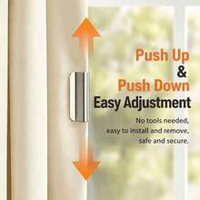 2/8pcs Magnetic Curtain Buckles, Quick Close Curtain Buttons, Easy Magnetic Curtain Closure Fixing Buckles, No Drill Curtain Hardware Buckles - Curtain Tieback - View 5
