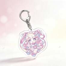 Anime Heavy Dependence Acrylic Keychain Pendant Creative Funny Accessories Gift - Multicolor - View 4
