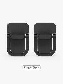 1 Pair Mini Foldable Laptop Stand, Portable Computer Riser Feet, Plastic And Alloy Options, Non-Slip Compact Laptop Support For Better Airflow, Office, Study And Daily Use - View 11