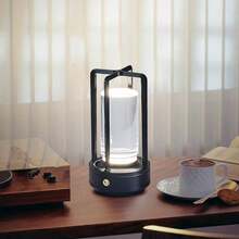 1pc Modern Geometric Crystal Table Lamp | Touch Control, 3-Color Dimming Function, Portable Handheld Lamp, Soft Light High Brightness LED Night Light, Suitable For Home And Office Decoration, Night Light Use - Geometric Crystal Night Light - View 8