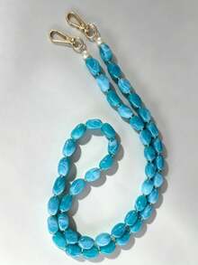 Acrylic Beads Phone Lanyard, Crossbody Phone Strap, Long And Short Phone Lanyard, Crossbody Phone Chain Bag Strap, Holiday Gift - Multicolor - View 12