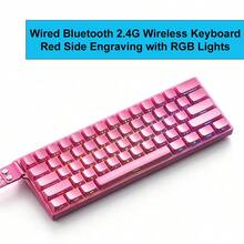 AULA 磁軸鍵盤與滑鼠組合，低延遲無線機械鍵盤，RGB 背光，可自定義藍牙 FPS 遊戲鍵盤，三模有線/藍牙/無線滑鼠 - 查看 20
