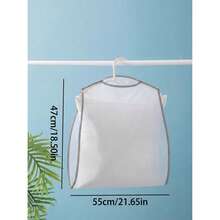 1/5pcs Polyester Pillow Drying Net, Foldable Pillow Drying Rack, Toy Laundry Drying Net Bag, Home Balcony Clothes Drying Rack (Hangers Not Included) - Multicolor - View 5