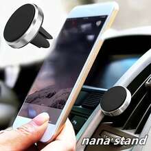 1 Buah Dudukan Ponsel Mini untuk Mobil, Rotasi Bebas 360°, Mudah Dipasang dan Dilepas, Bahan Paduan Aluminium Premium, Bergaya dan Tahan Lama, Universal untuk Semua Model Mobil - MultiWarna - View 4
