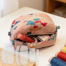 Set Templat Quilting 5 Bagian untuk Tas Kosmetik, Templat Jahit Tas Penyimpanan Portabel, Templat Quilting Tas Penyimpanan DIY, Bahan PET Transparan yang Dapat Digunakan Kembali, Alat untuk Membuat Tas Penyimpanan Buatan Tangan, Panduan dan Bantuan untuk Penggemar Kerajinan dan Pemula - Klasik - View 4
