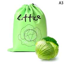 Bolsa de mantenimiento de frutas y verduras, bolsa de almacenamiento de plátano, preservación de verduras, cordón aislante antiincrustante reutilizable, 1/3 Uds. - A2 - Ver 13