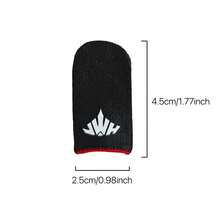 JWH Gaming Finger Gloves With Crown Pattern, Carbon Fiber, Moderate Compression/Breathable/Sweat-Resistant, Mobile/Knives Out/Mobile (10-Pack) - Multicolor - View 4