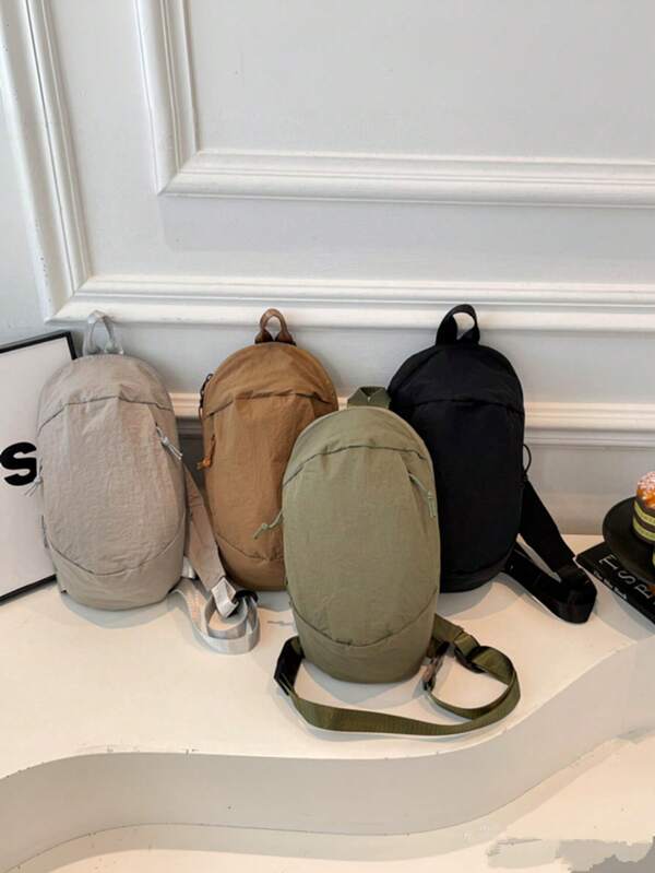Minimalist Fashion Men's Shoulder Crossbody Waist Bag