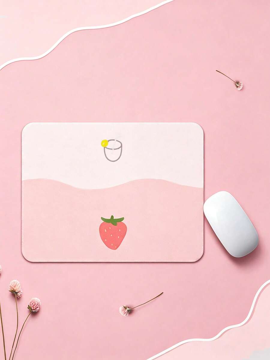 Natural Rubber Stitched Edge Mouse Pad Suitable For Desktop Computer/Laptop
