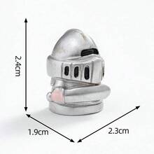 4pcs Mini Knight Figurines, Silver Medieval Armor Desktop Decor With Helmet, Shield, Sword Details, Cute Miniature Collectible Dolls, Resin Desktop Ornament, Suitable For Home Office Bookshelf Party Gift, Random Style - 4 Pcs Random Color - View 11
