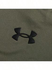 Under Armour Men's UA Rival Knit Track Suit 2026 Summer Military Green Side Stripe Stand Collar Track Suit 1357139-390 - Green - View 6