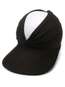 Sun Visor Hats - Black - View 1