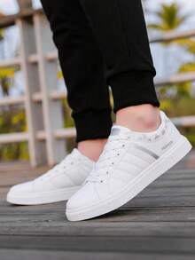 Men Sneakers - Solid Gray - View 6