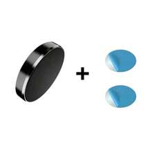 1/2pcs Car Round Magnetic Phone Holder, Strong Magnetic Adsorption For Car, Multi-Angle Adjustable, Dashboard Adhesive Installation, Convenient For Driving Navigation And Phone Calls, No Obstruction Of Vision For Driving, Magnetic Design For Quick Phone Attachment And Removal, Practical Car Interior Navigation Accessory - Multicolor - View 22