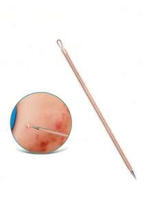 OBOVAY 4pcs Blackhead & Acne Remover Kit, Pimple & Blackhead Removal Needle, Facial Skin Pore Cleaning Tool Set - Rose Gold - View 10