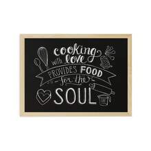 1 Pc Chalkboard With Solid Wood Frame, Multiple Sizes Available, Smooth Writing Surface, Easy To Wipe Clean, Sturdy Durable Wooden Frame, Suitable For Shop Price Tags, Student Graffiti & Teaching, Family Messages And Store Menu Display - Multicolor - View 6