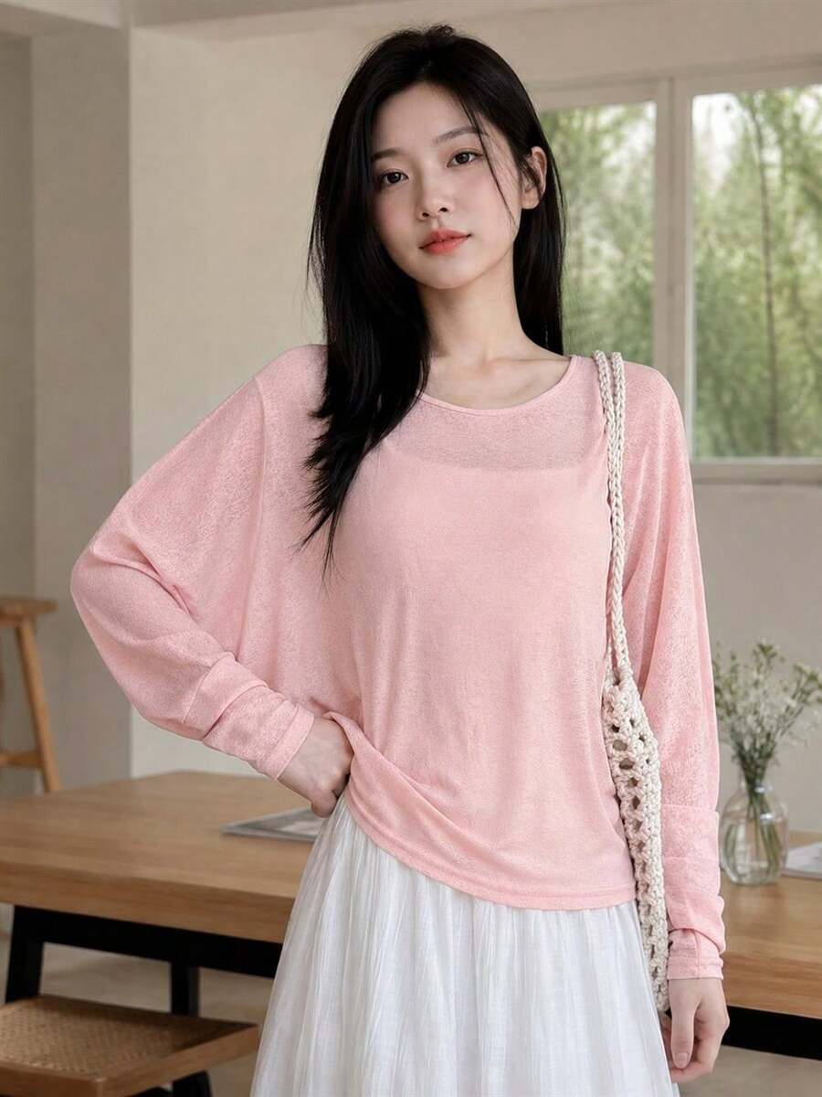 Women Tops - Pink - View 1