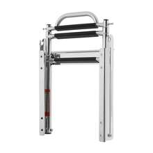 3-Step Steps Boat Ladder, Foldable Boat Ladder, Stainless Steel Dock Ladder - A - View 10