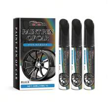 Homonth - Lápiz Reparador de Arañazos para Ruedas de Coche, Lápiz para Retocar y Eliminar Arañazos de Pintura de Coche UTBW EKKC - A - Ver 1