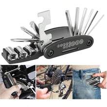 2pcs/Set 16-In-1 Multifunctional Bicycle Repair Tool Kit, Portable Wrench Screwdriver For Mountain Bike, Motorcycle Maintenance - Black - View 4