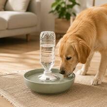 1pc Universal Pet Siphon Water Base Automatic Refill Accessory, Mineral Water Bottle Adapter Compatible With Various Cat And Dog Bowls, Home DIY Water Dispenser Replacement Consumable - Pet Water Fountain Accessories - View 3