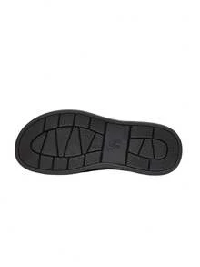 CAMEL CROWN Men's Business Casual Leather Shoes, Soft Sole, Anti-Slip, Comfortable, Breathable, Suitable For Formal Occasions - Black - View 5