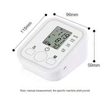 LÈRFM [MXBTG]1 set Kit de detección portátil: monitor de presión arterial, alimentado por batería o USB, con encendido de un solo botón y operación sencilla, la opción ideal para el hogar.Bp + oxímetro + termómetro + mascarilla - Modelo-1 - Ver 2