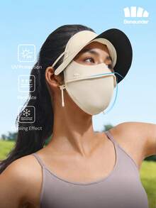 Beneunder Brimmed Full-Face Sun-Protection Mask AL333 - Baby Blue - View 6