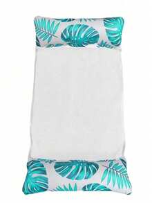 Hammock Tiup Multifungsi 4-in-1 untuk Dewasa, Desain Motif Daun, Kursi Santai Terapung Tahan Air PVC Tebal, Cocok untuk Pesta Kolam Renang - Daun maple - View 7