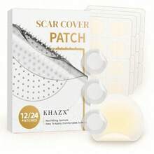 24PCS Invisible Dot Concealer Patches, Waterproof And Sweat-Resistant, Not Easy To Fall Off; Covers Scars While Brightening Skin Tone, Making You More Beautiful And Charming. Made With Natural Plant Ingredients, Gentle And Non-Irritating, Suitable For All Skin Types (Cosmetic-Free) - View 7
